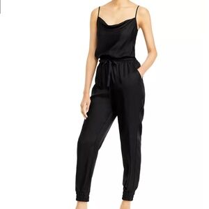 Cing a Sept Black Finley Jumpsuit size S